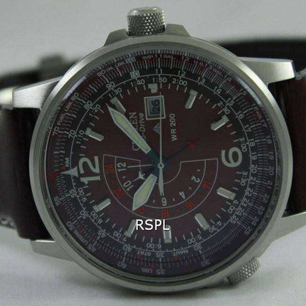 Orologio da uomo Citizen Promaster Sky Eco Drive NightHawk Pilot BJ7010-24W