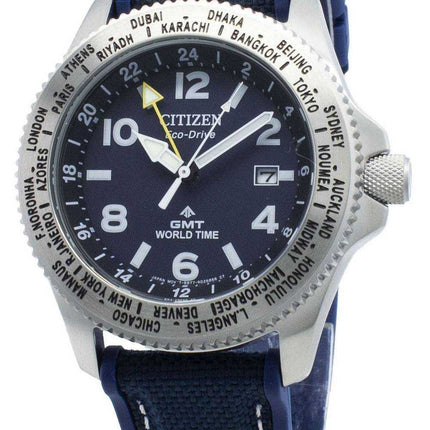 Orologio da uomo Citizen Promaster BJ7100-15L World Time Eco-Drive 200M
