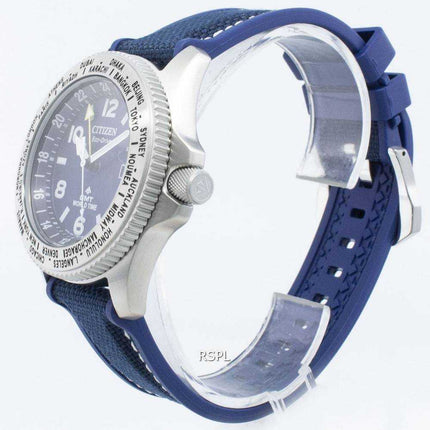 Orologio da uomo Citizen Promaster BJ7100-15L World Time Eco-Drive 200M