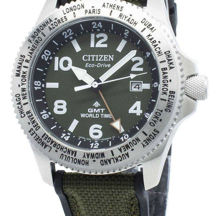 Orologio da uomo Citizen Promaster BJ7100-23X World Time Eco-Drive 200M