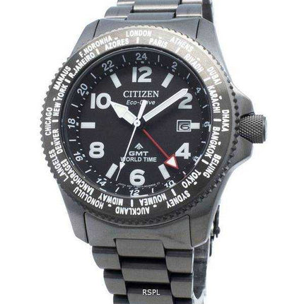 Orologio da uomo Citizen Promaster BJ7107-83E World Time Eco-Drive 200M