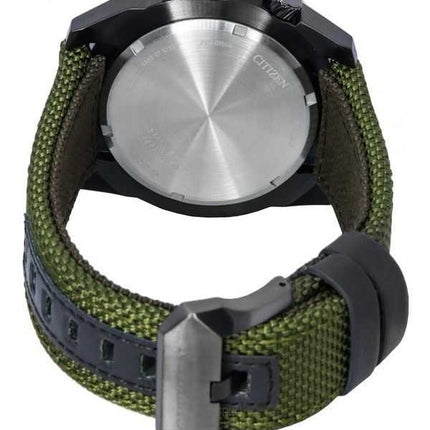 Orologio da uomo Citizen Promaster Sky Nylon Strap Black Dial Eco-Drive BJ7136-00E 200M