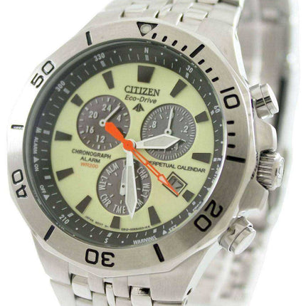 Orologio da uomo con calendario tachimetrico perpetuo Citizen Eco-Drive BL5280-61W