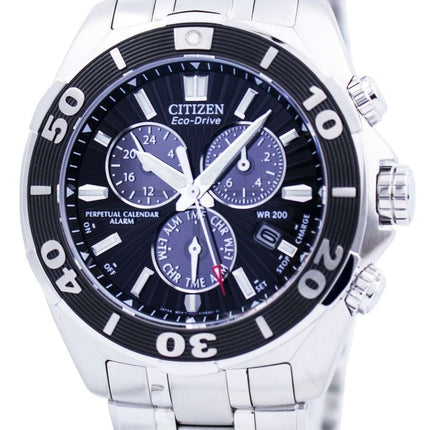 Orologio da uomo Citizen Eco-Drive perpetuo calendario cronografo BL5440-58E