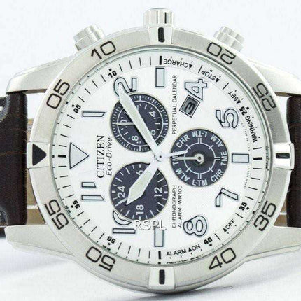 Orologio da uomo Citizen Eco-Drive perpetuo calendario cronografo allarme 100M BL5470-06A