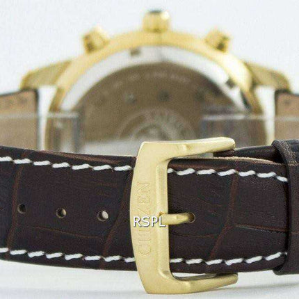 Orologio da uomo Citizen Eco-Drive Perpetual Calendar Chronograph Alarm 100M BL5472-01E
