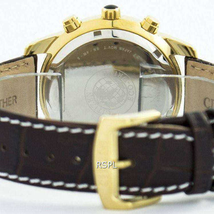 Orologio da uomo Citizen Eco-Drive Perpetual Calendar Chronograph Alarm 100M BL5472-01E
