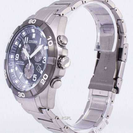 Citizen Brycen Eco-Drive Cronografo al titanio perpetuo calendario BL5558-58L Orologio da uomo