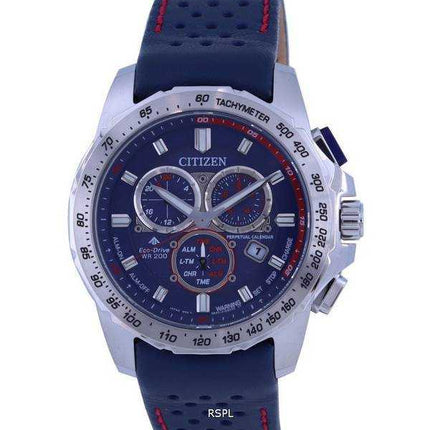 Orologio da uomo Citizen Promaster MX Chronograph quadrante blu Eco-Drive BL5571-09L 200M