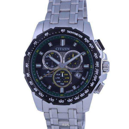 Orologio da uomo Citizen Promaster MX Chronograph quadrante nero Eco-Drive BL5578-51E 200M