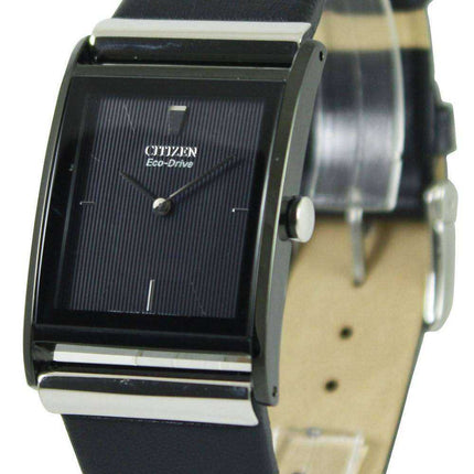 Orologio da uomo Citizen Eco-Drive quadrante nero BL6005-01E