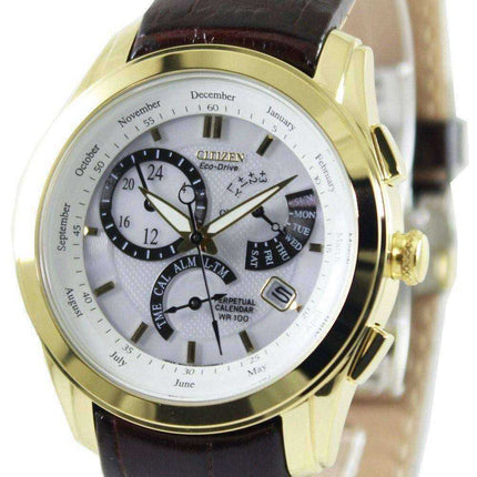 Orologio da uomo perpetuo Eco-Drive BL8002-08A / BL8003-05A Orologio da uomo