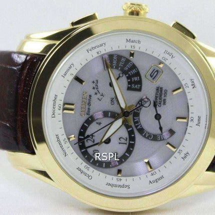 Orologio da uomo perpetuo Eco-Drive BL8002-08A / BL8003-05A Orologio da uomo