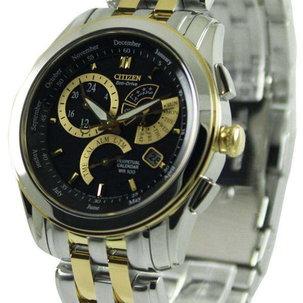 Orologio da uomo Citizen Eco-Drive perpetuo calendario Sapphire BL8005-77E