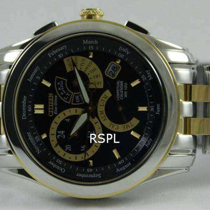Orologio da uomo Citizen Eco-Drive perpetuo calendario Sapphire BL8005-77E