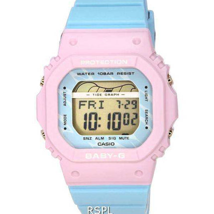 Orologio Casio Baby-G G-Glide digitale blu al quarzo BLX-565-2 BLX565-2 100M orologio da donna