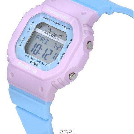 Orologio Casio Baby-G G-Glide digitale blu al quarzo BLX-565-2 BLX565-2 100M orologio da donna