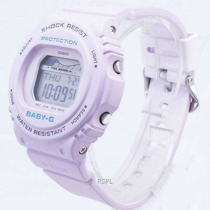 Orologio da donna Casio Baby-G G-Lide BLX-570-6 BLX570-6 Tide Graph Shock Resistant 200M