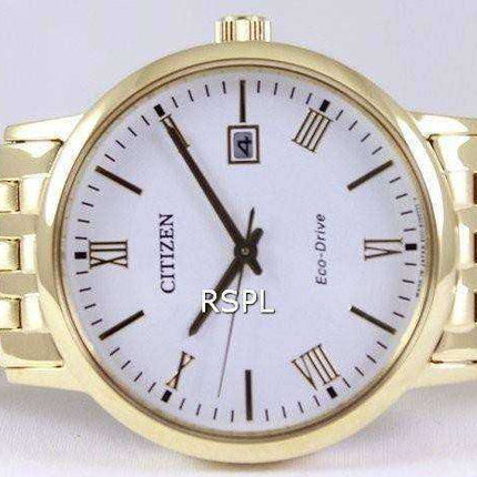 Orologio da uomo Citizen Eco-Drive quadrante bianco BM6772-56A