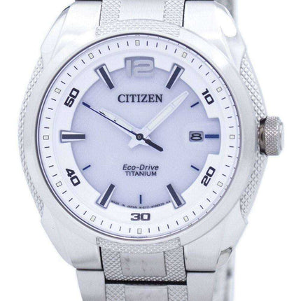 Orologio da uomo analogico in titanio Made in Italy BM6901-55B Citizen Eco-Drive