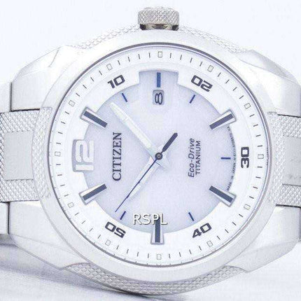 Orologio da uomo analogico in titanio Made in Italy BM6901-55B Citizen Eco-Drive