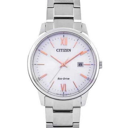 Orologio unisex Citizen Eco-Drive in acciaio inossidabile quadrante argento BM6978-77A