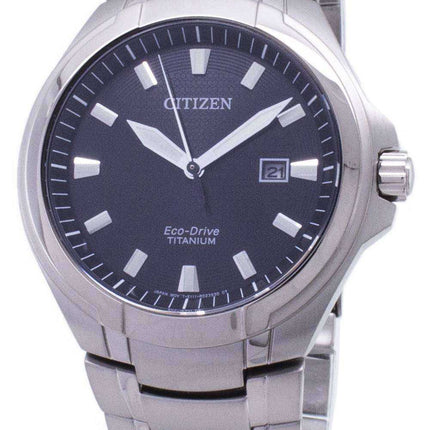 Orologio da uomo analogico in titanio Citizen Eco-Drive BM7430-89E