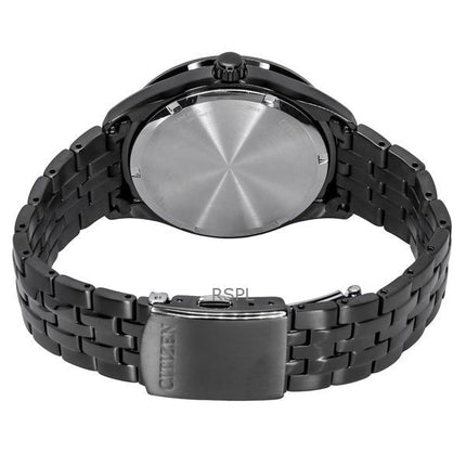 Orologio da uomo Citizen Eco-Drive in acciaio inossidabile con quadrante blu BM7567-50L 100M