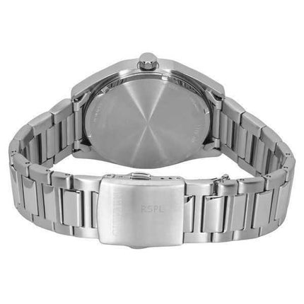 Orologio da uomo Citizen Eco-Drive in acciaio inossidabile con quadrante blu BM7630-80L 100M