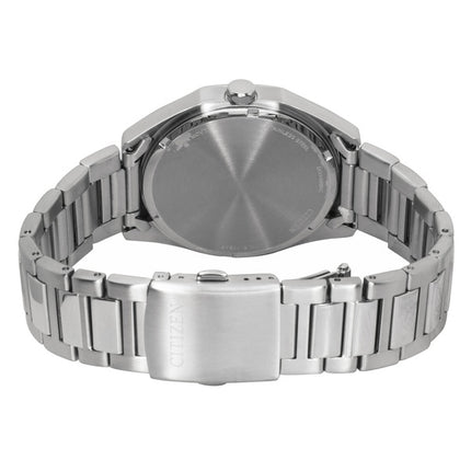 Orologio da uomo Citizen Eco-Drive BM7631-87M con quadrante blu e alimentazione solare, in acciaio inossidabile.