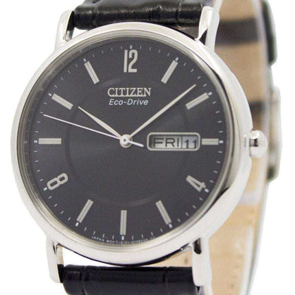 Orologio da uomo Citizen Eco-Drive cinturino in pelle nera BM8240-03E