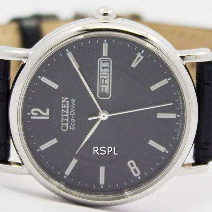 Orologio da uomo Citizen Eco-Drive cinturino in pelle nera BM8240-03E