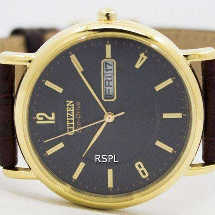 Orologio da uomo Citizen Eco-Drive Gold Tone Stainless Steel BM8242-08E