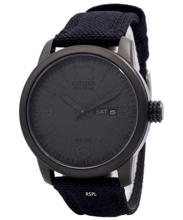 Orologio da uomo Citizen Eco-Drive con cinturino in nylon BM8475-00F