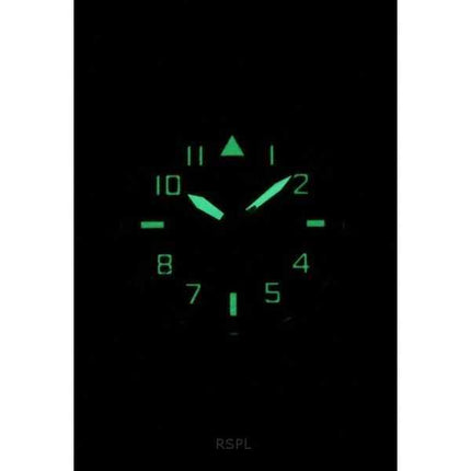 Orologio da uomo Citizen Eco-Drive Super Titanium cinturino in pelle quadrante verde BM8560-11X 100M