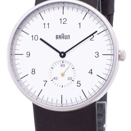 Orologio da uomo al quarzo analogico Braun Classic BN0024WHBKG