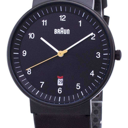 Orologio da uomo al quarzo analogico Braun Classic BN0032BKBKG