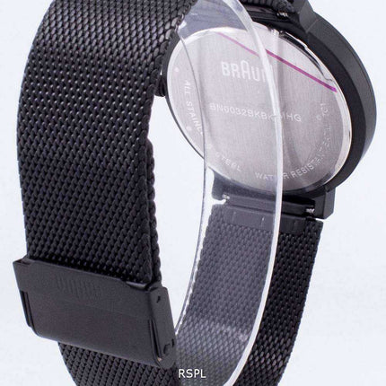 Orologio da uomo al quarzo analogico Braun Classic BN0032BKBKMHG