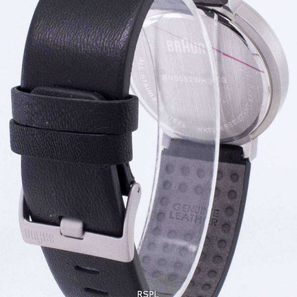 Orologio da uomo al quarzo analogico Braun Classic BN0032WHBKG