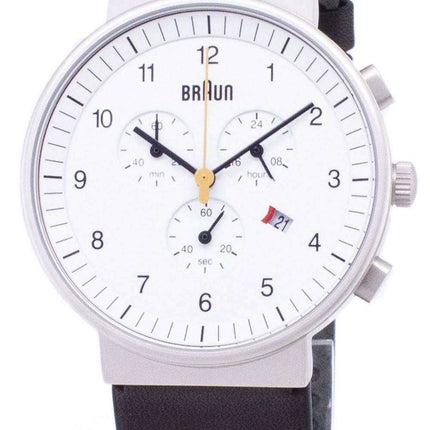Braun Classic BN0035WHBKG Cronografo da uomo al quarzo