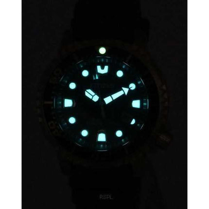 Orologio da uomo Citizen Promaster quadrante grigio Eco-Drive Diver BN0163-00H 200M