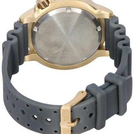 Orologio da uomo Citizen Promaster quadrante grigio Eco-Drive Diver BN0163-00H 200M