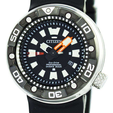 Orologio da uomo Citizen Promaster Eco-Drive Diver da 300M DLC giapponese Made BN0176-08E