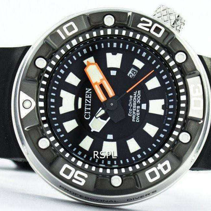 Orologio da uomo Citizen Promaster Eco-Drive Diver da 300M DLC giapponese Made BN0176-08E