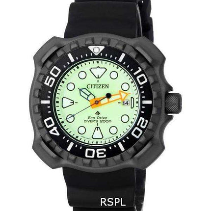 Orologio da uomo Citizen Promaster Marine Super Titanium Full Luminous Dial Eco-Drive Diver's BN0227-17X 200M