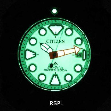 Orologio da uomo Citizen Promaster Marine Super Titanium Full Luminous Dial Eco-Drive Diver's BN0227-17X 200M