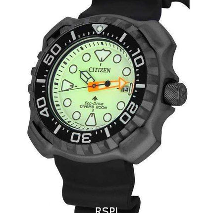 Orologio da uomo Citizen Promaster Marine Super Titanium Full Luminous Dial Eco-Drive Diver's BN0227-17X 200M
