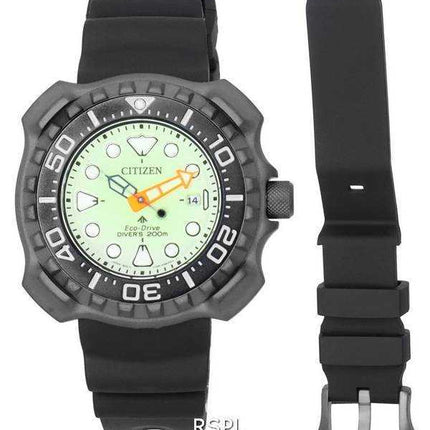 Orologio da uomo Citizen Promaster Marine Super Titanium Full Luminous Dial Eco-Drive Diver's BN0227-17X 200M