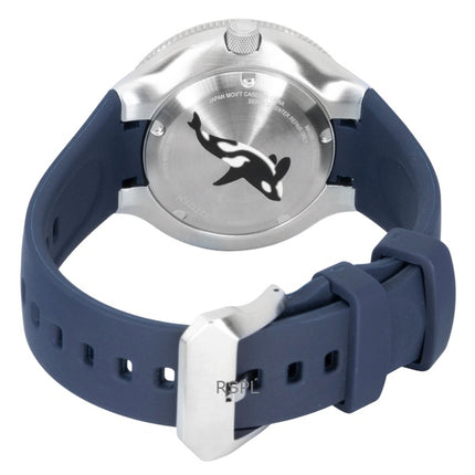 Orologio da uomo Citizen Promaster Dive Marine con cinturino in poliuretano e quadrante blu Eco-Drive BN0231-01L 200M