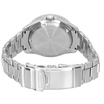 Orologio da uomo Citizen Promaster Dive in acciaio inossidabile con quadrante blu Eco-Drive BN0260-54L 200M